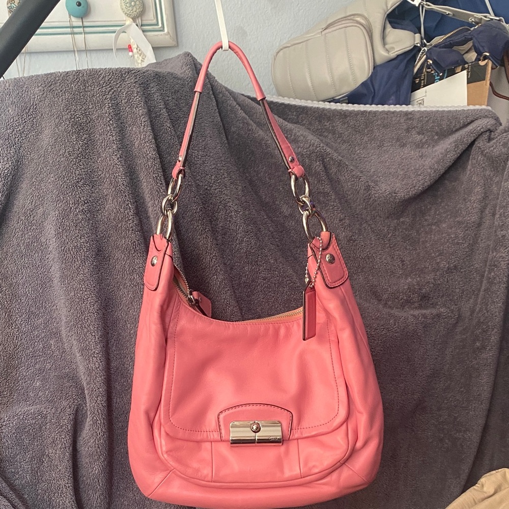 Coach Pink Shoulder Bag